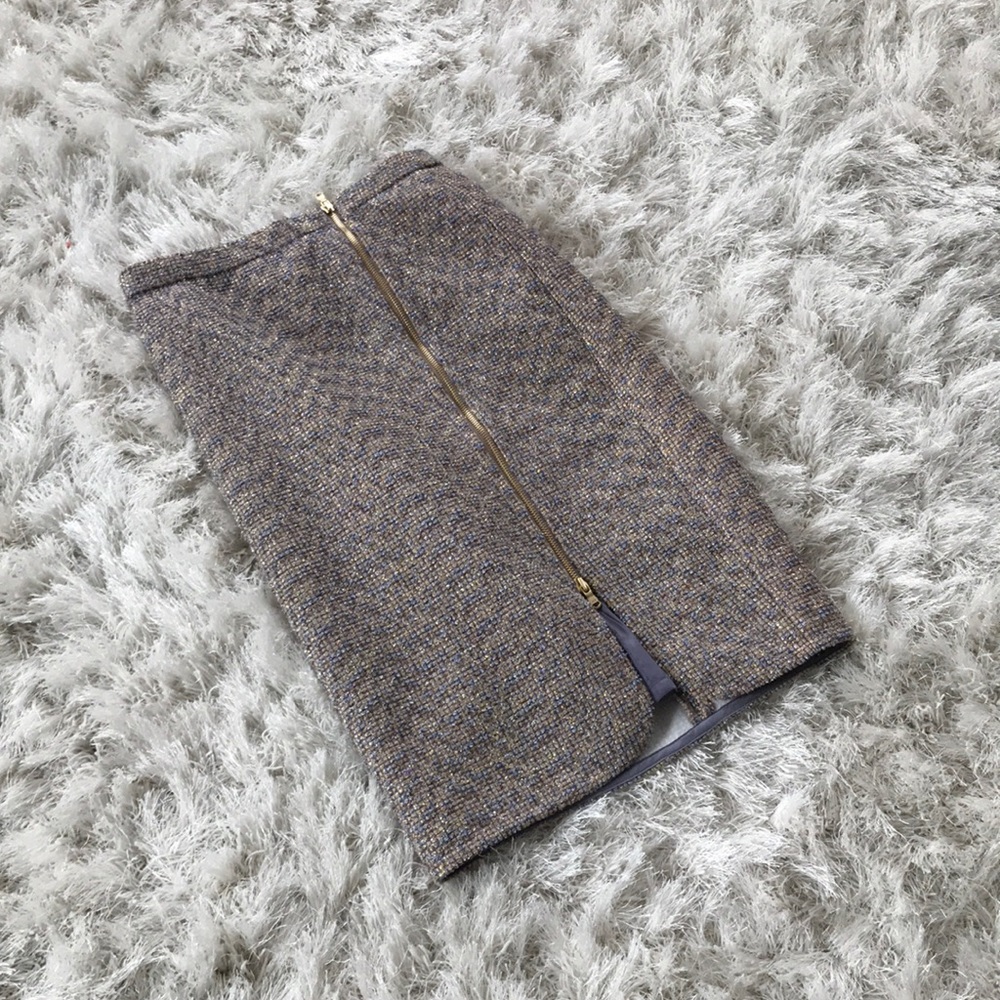 J. Crew Skirt Zip Up Size 0